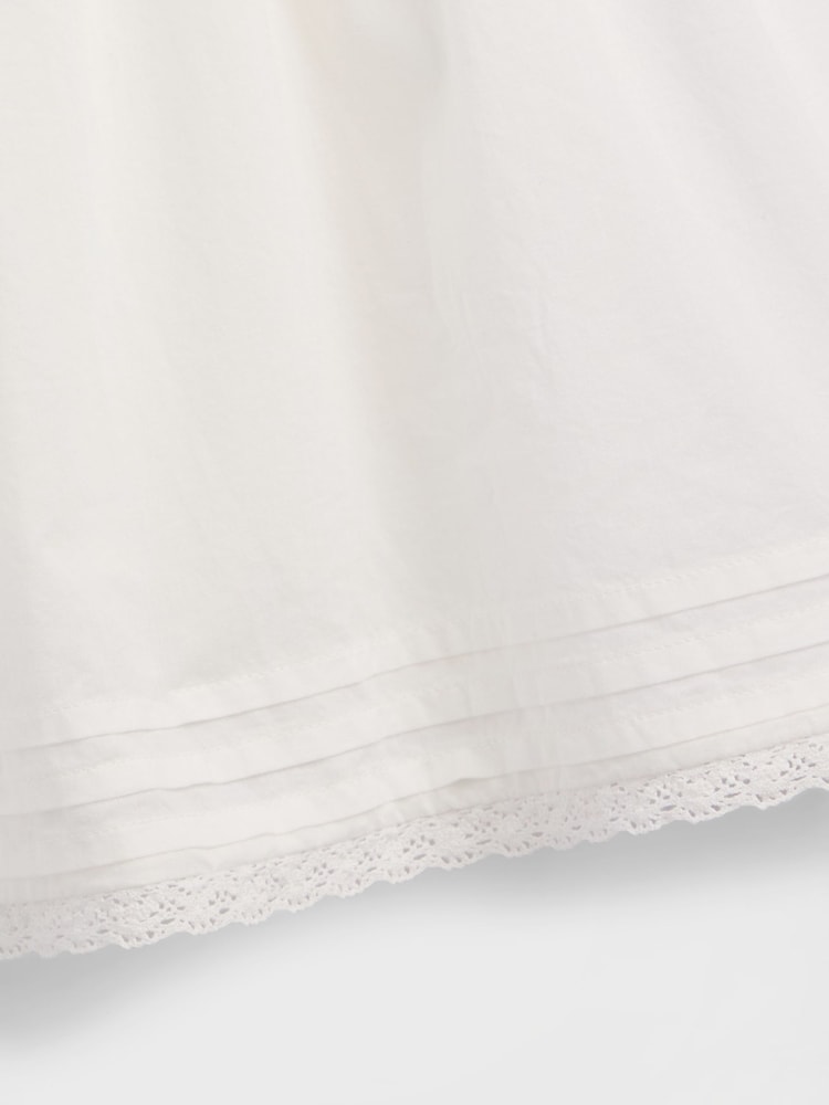 Gap White Lace-Trim Shorts Jumpsuit (4-13yrs) - Image 4 of 4