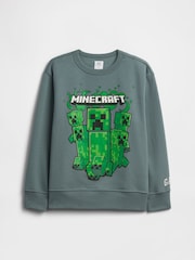 Gap Minecraft brīva stila sporta krekls ar apaļu kakla izgriezumu (4-13gadi) - Attēls 1 no 3