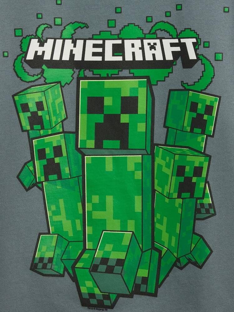 Gap Minecraft brīva stila sporta krekls ar apaļu kakla izgriezumu (4-13gadi) - Attēls 3 no 3