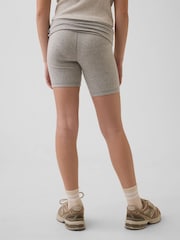 Gap Grey Foldover Bike Shorts (4-13yrs) - Image 2 of 5