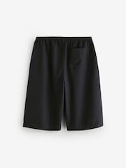 Gap Black Linen-Blend Relaxed Easy Crop Culotte Trousers - Image 2 of 5