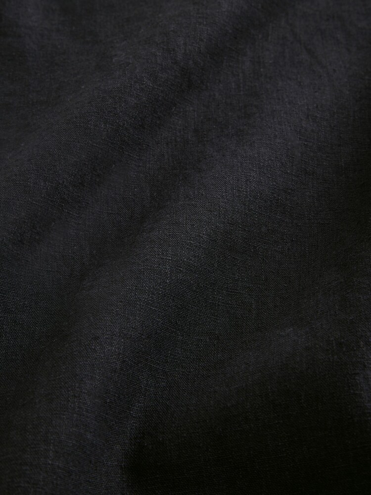 Gap Black Linen Blend Relaxed Crop Culotte Trousers - Image 9 of 9 Gap Black Linen Blend Relaxed Crop Culotte Trousers - Image 9 of 9