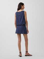 Gap Linen-Blend Mini Skort - Bild 2 von 5