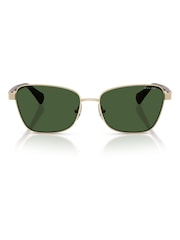 Ralph By Ralph Lauren Gold 0Ra4149 Irregular Sunglasses - Image 1 of 5