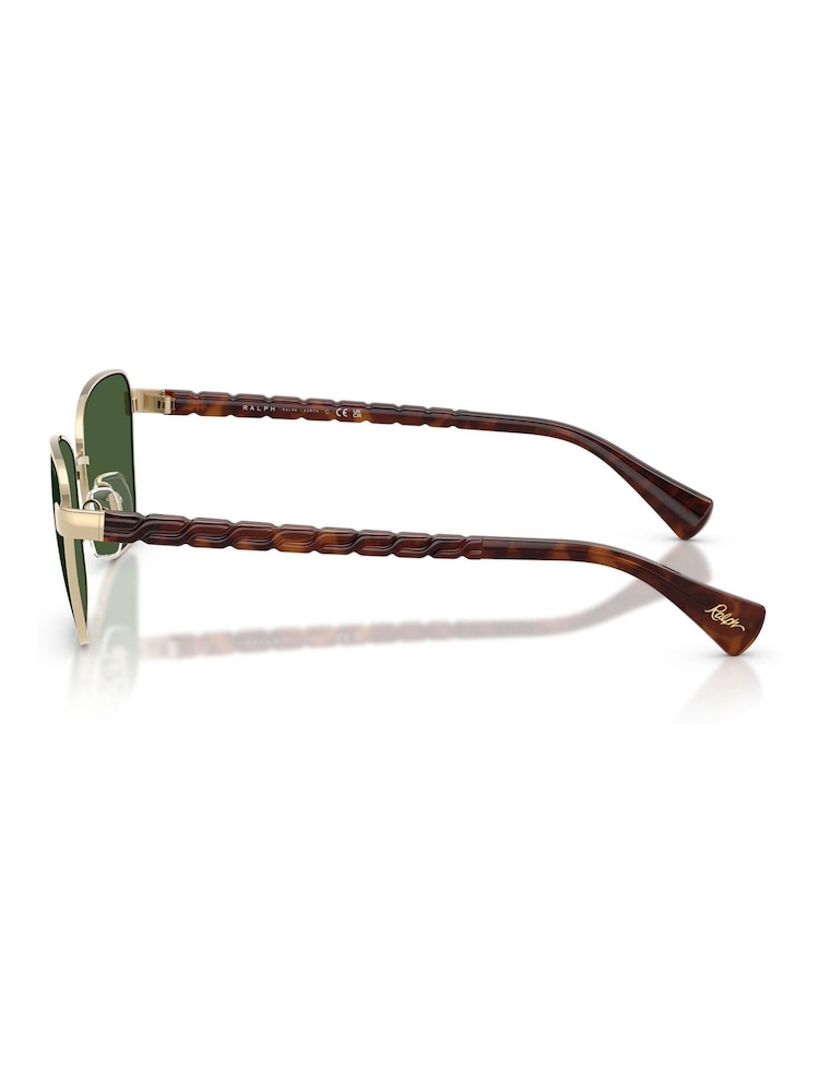 Ralph By Ralph Lauren Gold 0Ra4149 Irregular Sunglasses - Image 5 of 5