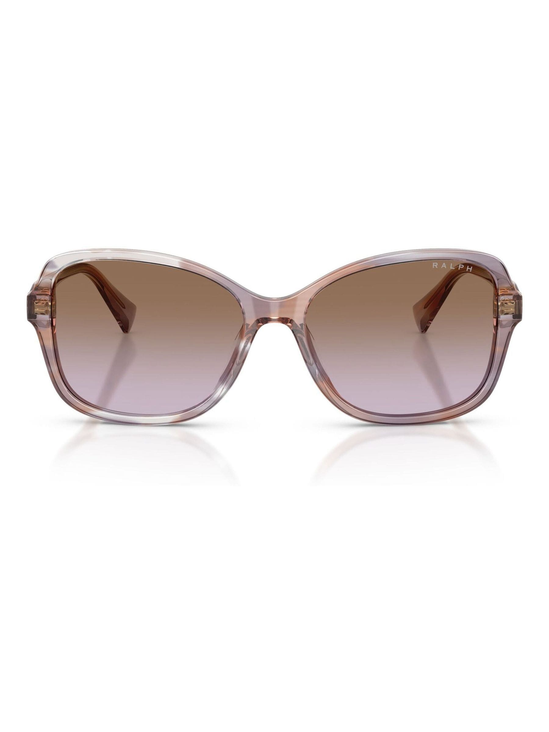 Ralph By Ralph Lauren Women's Brown 0Ra5351u Square Sunglasses - Image 1
