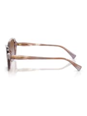 Ralph By Ralph Lauren Brown 0Ra5351U Square Sunglasses - Image 3 of 5