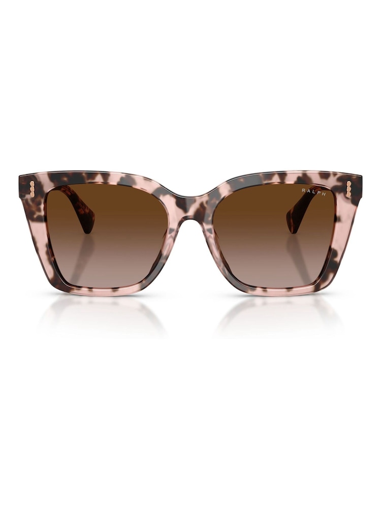Ralph By Ralph Lauren Pink Ralph 0Ra5349U Square Sunglasses - Image 1 of 5