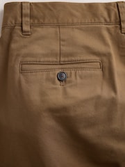 Tan Brown Relaxed Fit Cotton Rich Stretch Chinos - Image 10 of 10