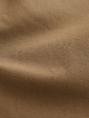 Tan Brown Relaxed Fit Cotton Rich Stretch Chinos - Image 8 of 10