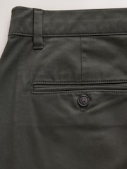 Green Straight Fit Cotton Rich Stretch Chinos - Image 10 of 10