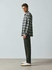 Green Straight Fit Cotton Rich Stretch Chinos - Image 2 of 10