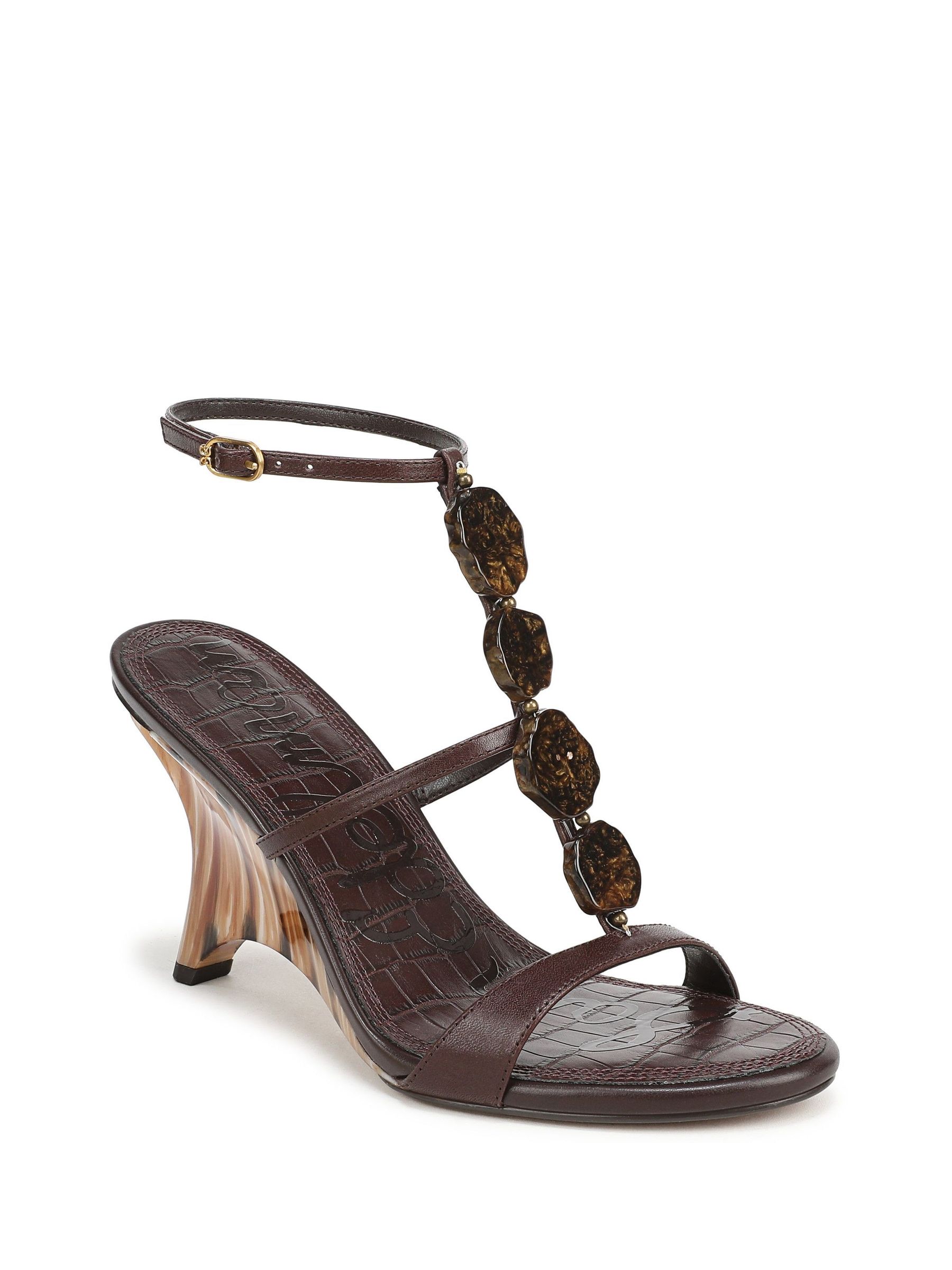 Buy Sam Edelman Brown Massey Regular Fit Strappy Sandals from Next USA