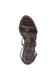 Sam Edelman Brown Massey Regular Fit Strappy Sandals - Image 6 of 7