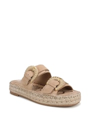 Sam Edelman Brown Tabbey Regular Fit Slides - Image 3 of 7