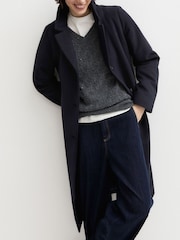 Emme Marella Blue Desiderio Quilted Coat - Image 2 of 4