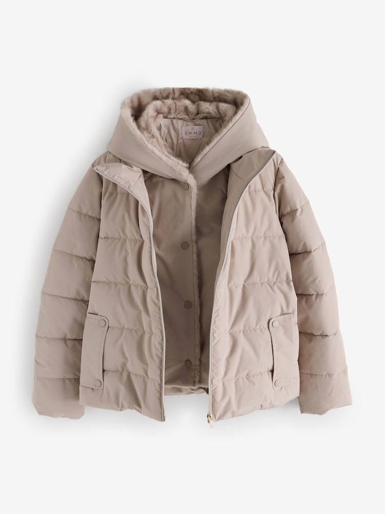Emme by Marella Natural Candore Puffer Jacket - Image 2 of 2