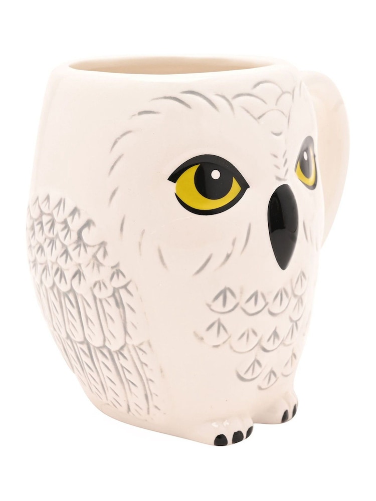 Harry Potter White Back To Hogwarts 3D Hedwig Mug - Image 2 of 5