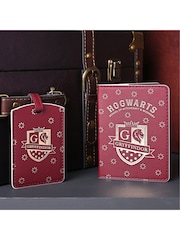 Harry Potter Red Passport Holder & Luggage Tag - Gryffindor - Image 1 of 4