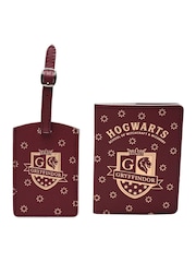 Harry Potter Red Passport Holder & Luggage Tag - Gryffindor - Image 2 of 4