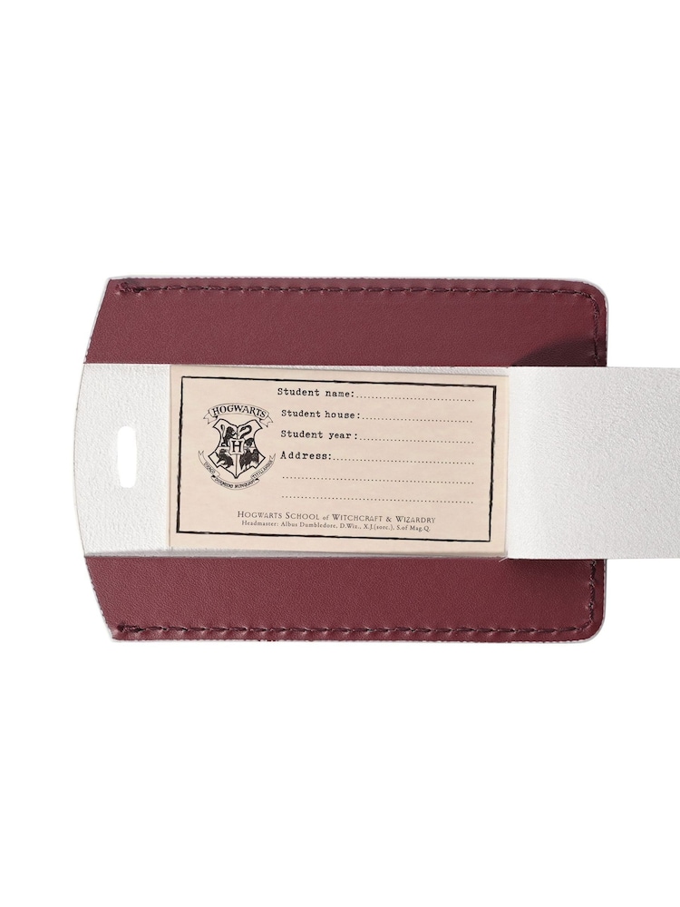 Harry Potter Red Passport Holder & Luggage Tag - Gryffindor - Image 4 of 4 Harry Potter Red Passport Holder & Luggage Tag - Gryffindor - Image 4 of 4