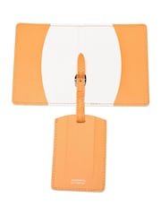 Harry Potter Yellow Passport Holder & Luggage Tag Hufflepuff - Image 3 of 4