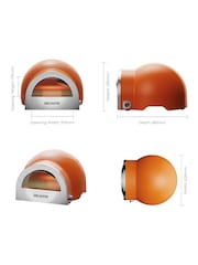 DeliVita Orange Blaze Dual Fuel Pizza Oven - Image 3 of 6