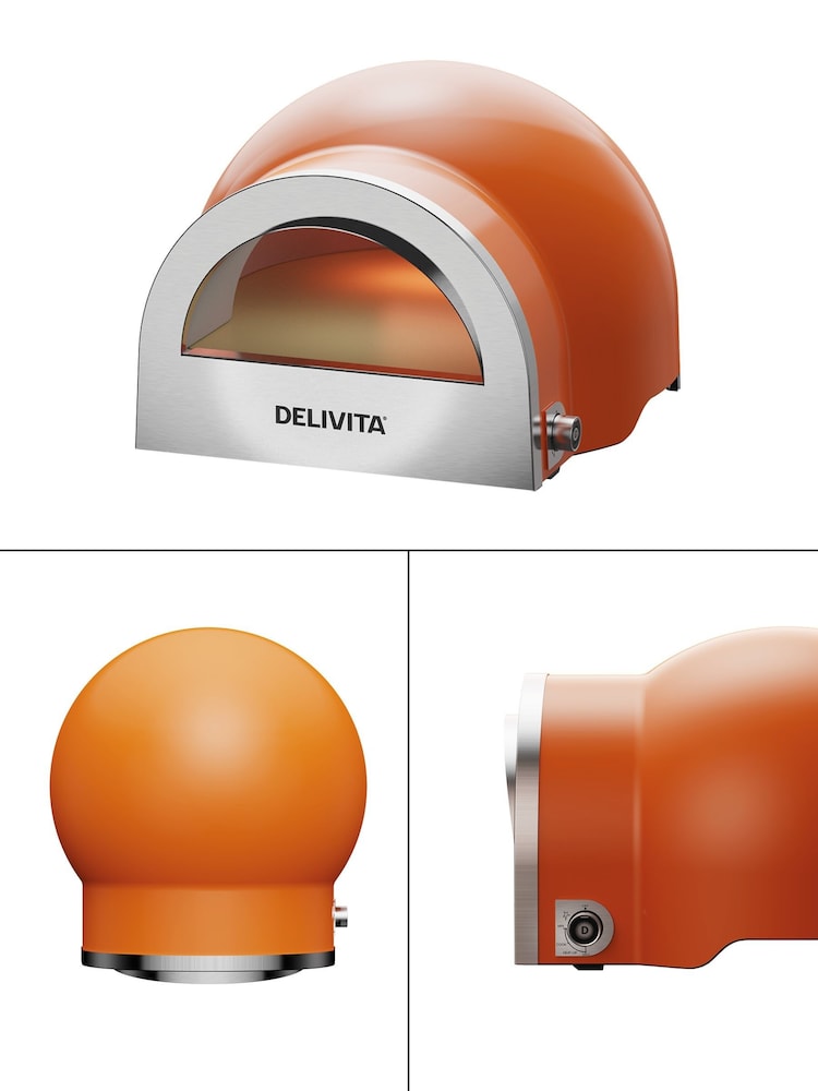 DeliVita Orange Blaze Dual Fuel Pizza Oven - Image 6 of 6 DeliVita Orange Blaze Dual Fuel Pizza Oven - Image 6 of 6