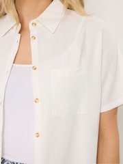 Blanco - Camisa de manga corta de Long Tall Sally - Imagen 5 de 6