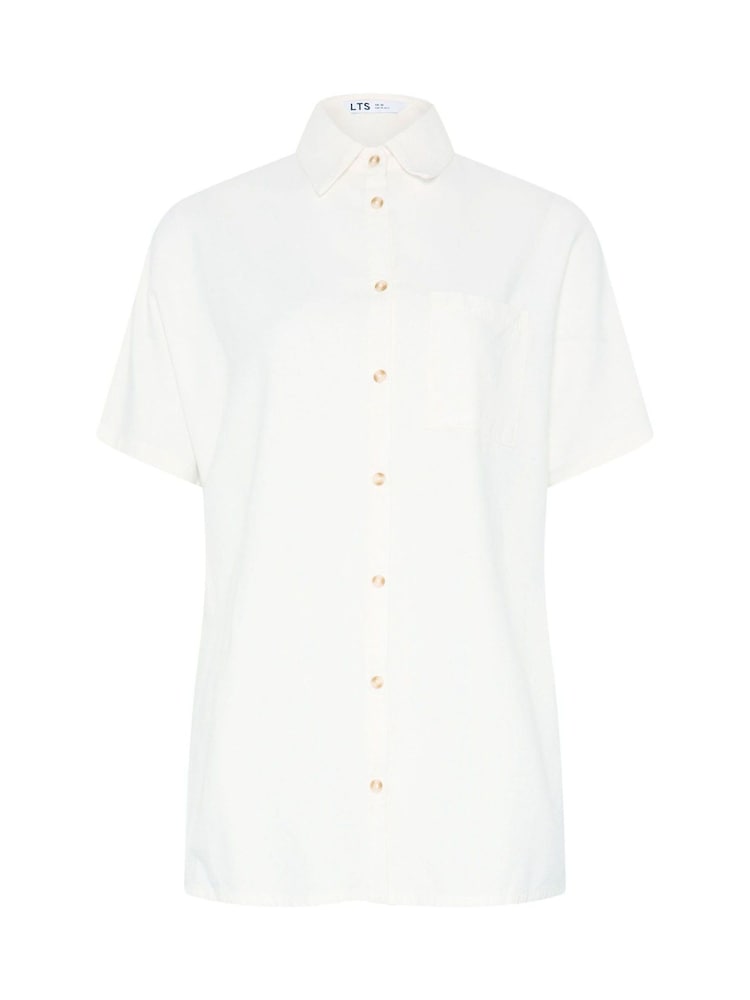 Blanco - Camisa de manga corta de Long Tall Sally - Imagen 6 de 6