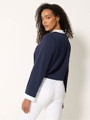 M&Co Blue Colourblock Jacket - Image 5 of 6