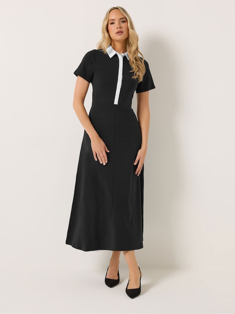 Long Tall Sally Polo A Line Midaxi Dress - Imagen 1 de 4