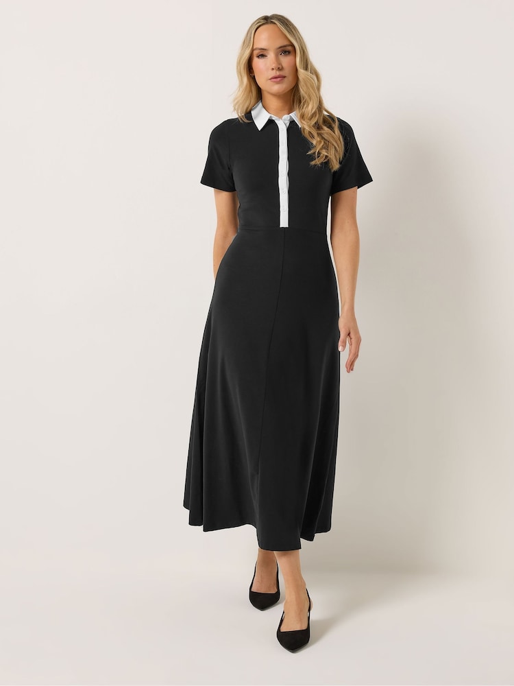 Long Tall Sally Polo A Line Midaxi Dress - Imagen 2 de 4