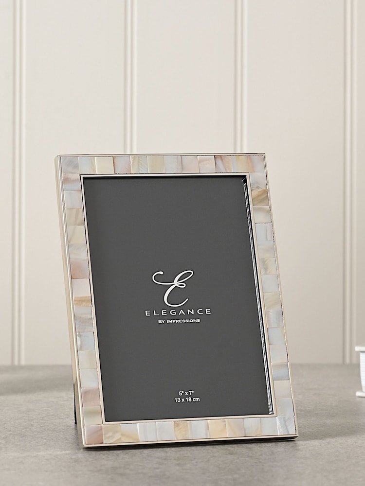 Widdop White Metal & Mother of Pearl Frame - Image 2 of 7