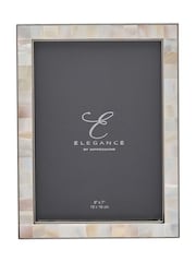 Widdop White Metal & Mother of Pearl Frame - Image 3 of 7