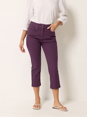 M&Co Purple Petite Ankle Grazer Jeans - Image 1 of 5