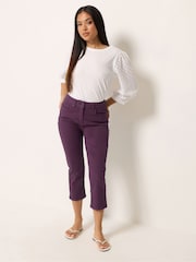 M&Co Purple Petite Ankle Grazer Jeans - Image 2 of 5
