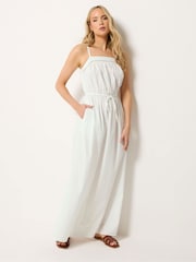 Long Tall Sally White Tie Waist Maxi Dress - Image 1 of 5