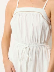 Long Tall Sally White Tie Waist Maxi Dress - Image 4 of 5