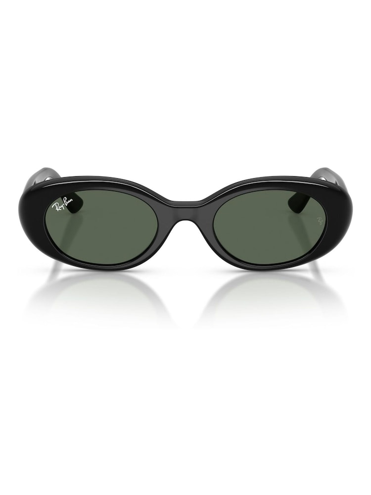 Ray-Ban Black Junior 0Rj9141S Oval Sunglasses - Image 1 of 5 Ray-Ban Black Junior 0Rj9141S Oval Sunglasses - Image 1 of 5