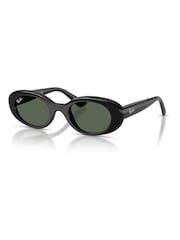 Ray-Ban Black Junior 0Rj9141S Oval Sunglasses - Image 2 of 5