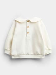 Jojo Maman Bébé Flopsy Appliqué Collar Sweatshirt & Leggings Set - Slika 3 od 7