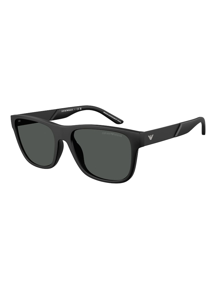 Emporio Armani Black Emporio Armani 0Ea4243 Square Sunglasses - Image 1 of 1