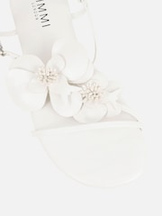 Simmi London Bonnie Flower Detail Flat Sandals - Imaginea 4 din 4