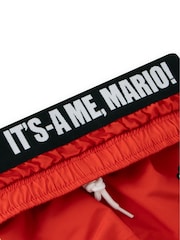 Character Red Super Mario Boys Swim Shorts - Image 3 of 11