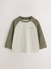 smALLSAINTS Multi Raglan Long Sleeve Tops 3 Pack - Image 2 of 7