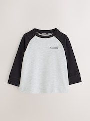 smALLSAINTS Multi Raglan Long Sleeve Tops 3 Pack - Image 5 of 7