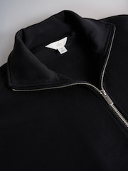 The Set Half Zip Funnel Neck Sweater Black - Image 3 of 3