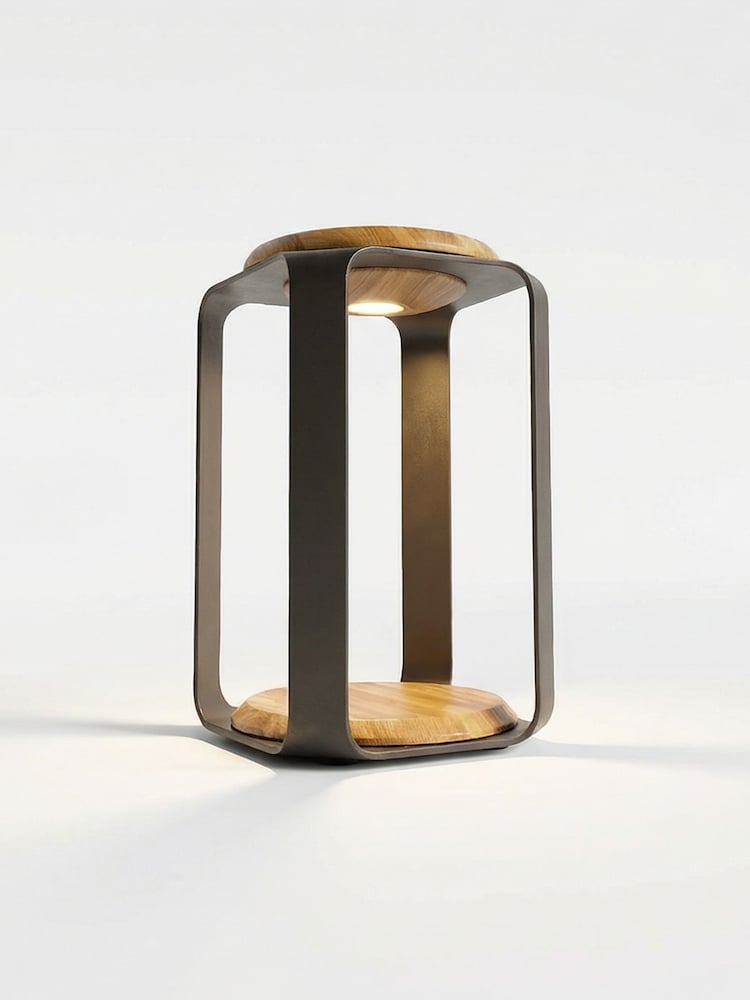 Maze Grey Selene Small Solar LED Light - Image 5 of 5 Maze Grey Selene Small Solar LED Light - Image 5 of 5