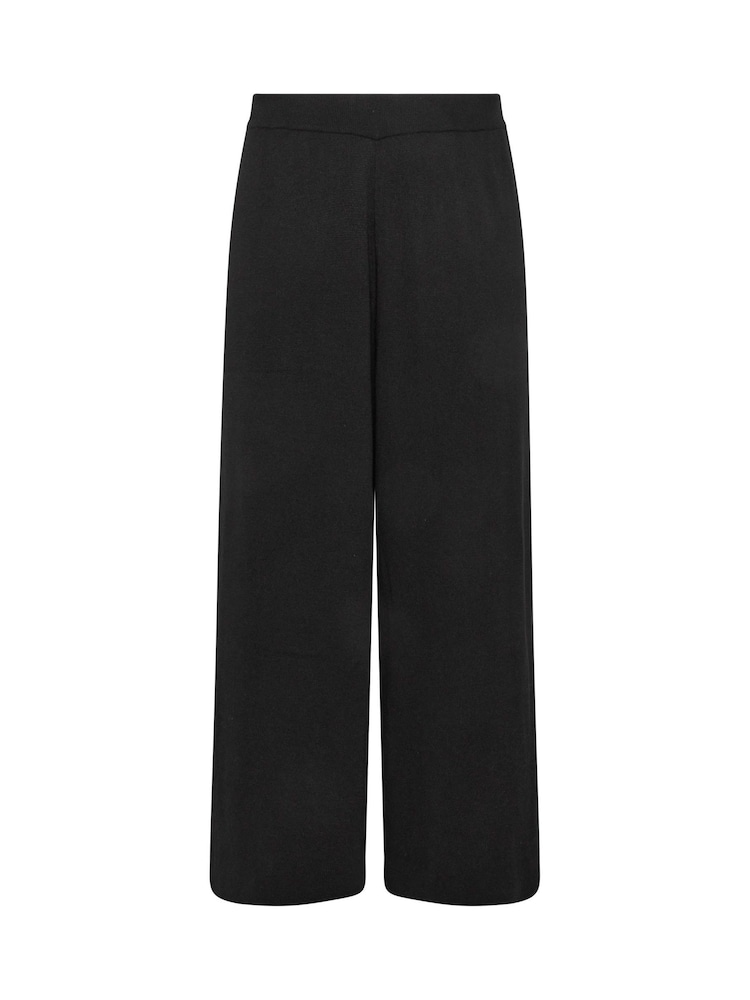 Yours Curve Black Limited Knitted Trousers - Image 5 of 5